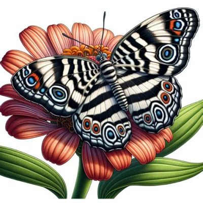 Zigzag Wanderer:  Una Exploración Fascinante de las Curiosidades de la Mariposa Zebra!